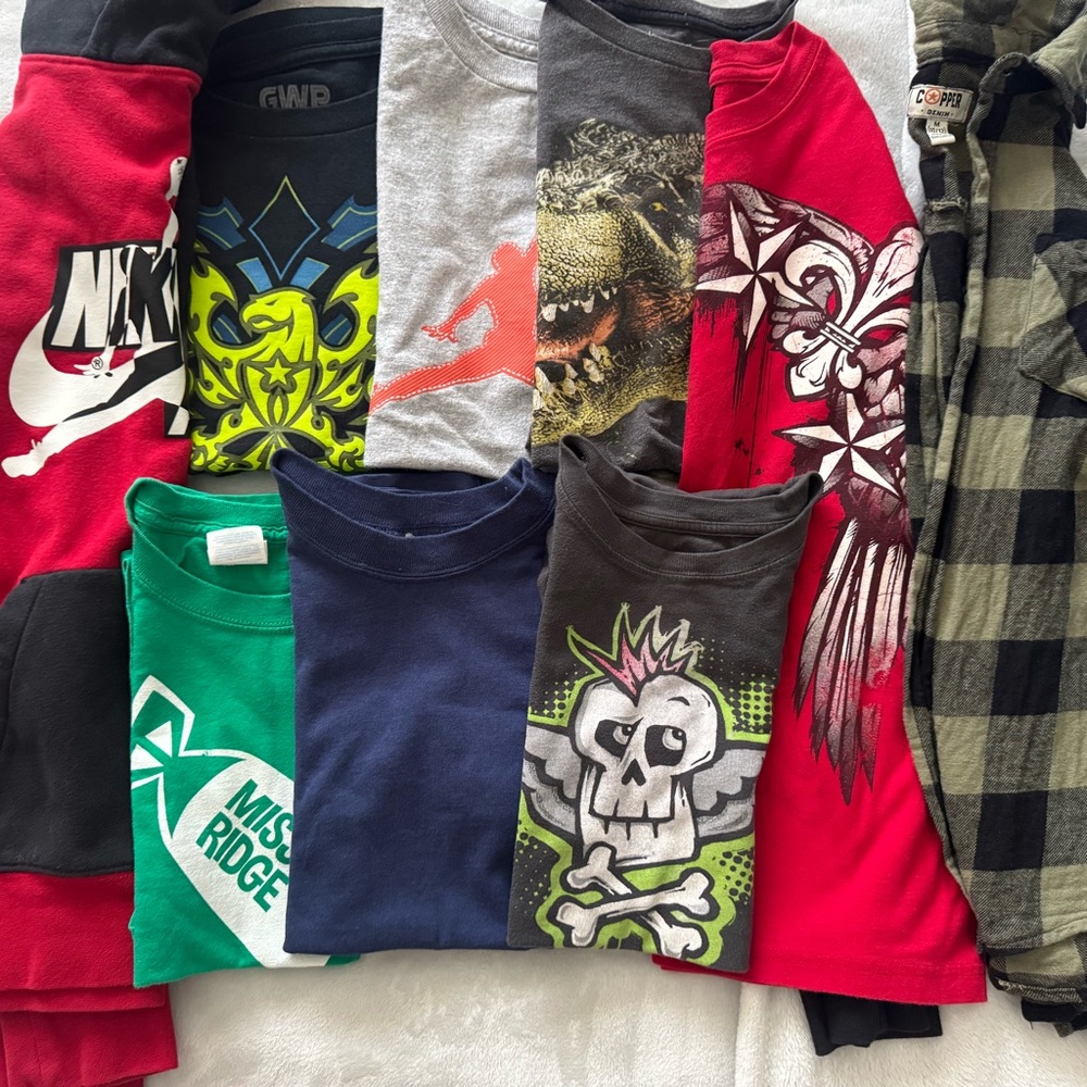 9 shirts (boys)